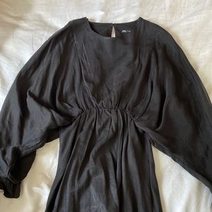 ZARA Classic Black Dress